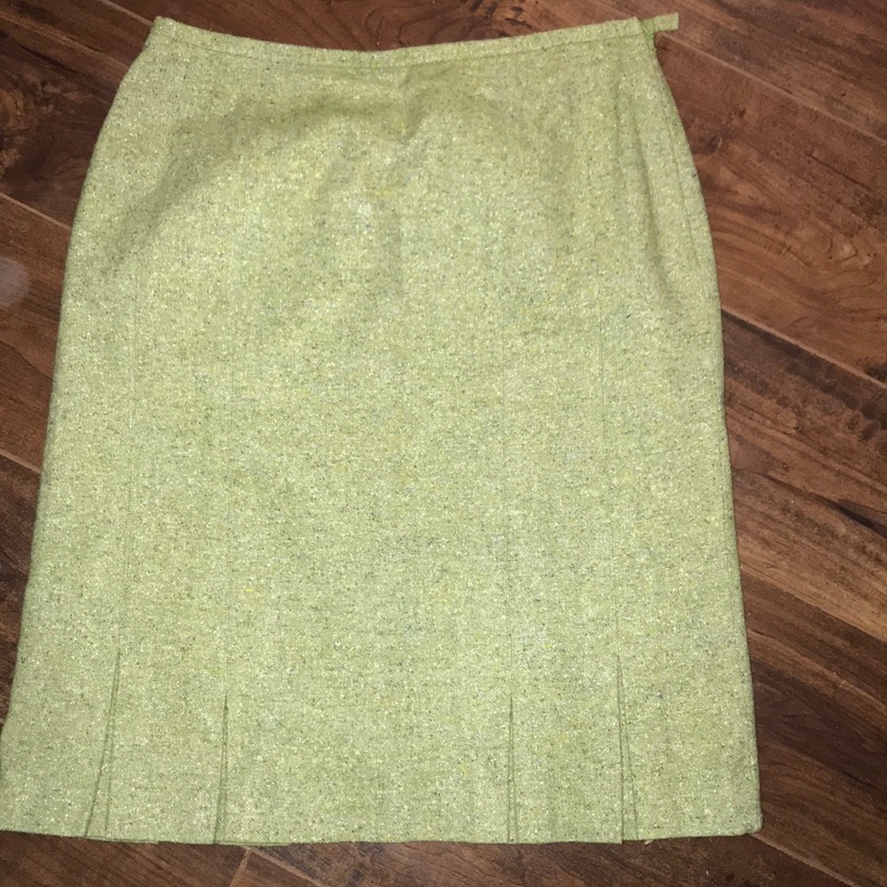 Talbots wool blend skirt